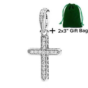 Cross Dangle Charm | 925 Silver | Brand New